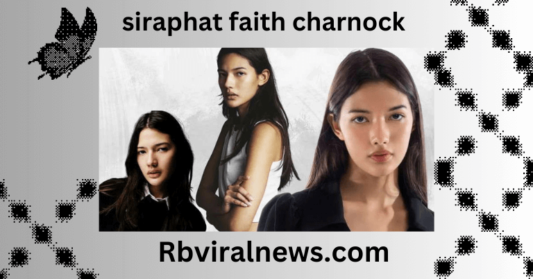 Who is Siraphat Faith Charnock, and What is his Biography